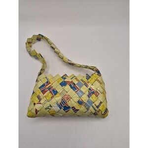 vintage candy wrapper purse Multicolor Zipper Retro Cute Summer Casual Spring
